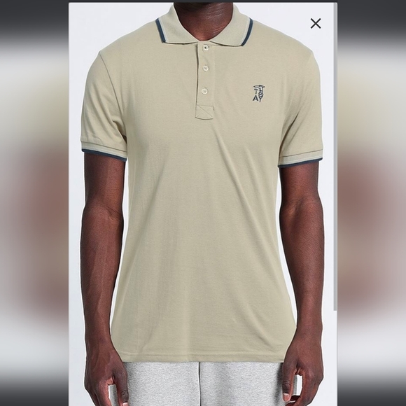 Trussardi Other - Trussardi NEW GRAY GOLF SHIRT MEDIUM